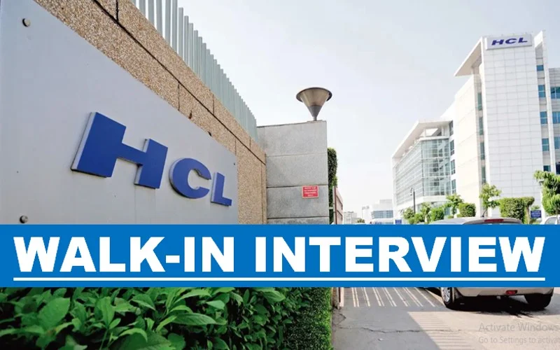 Hcl Walk In Drive 24th Aug 2024 Apply 1240