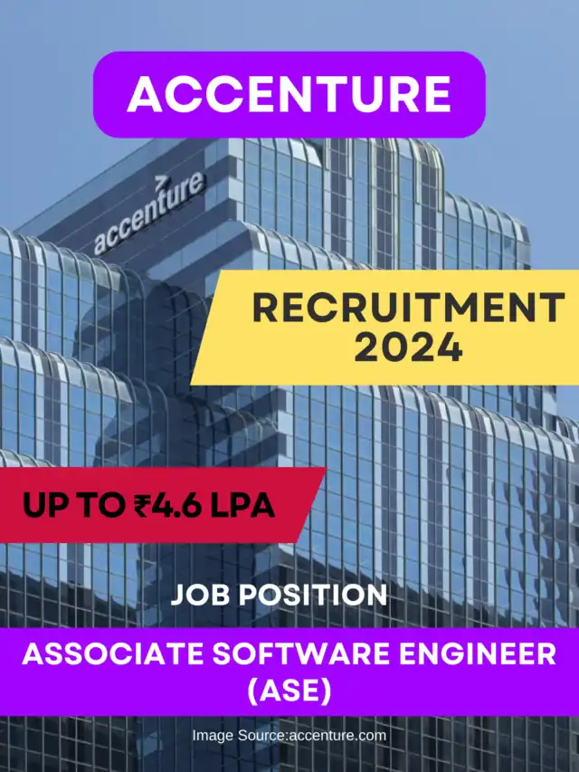 Accenture Hiring Associate Software Engineer Salary Upto 46 Lpa Apply Here Recruitment Hub 3292