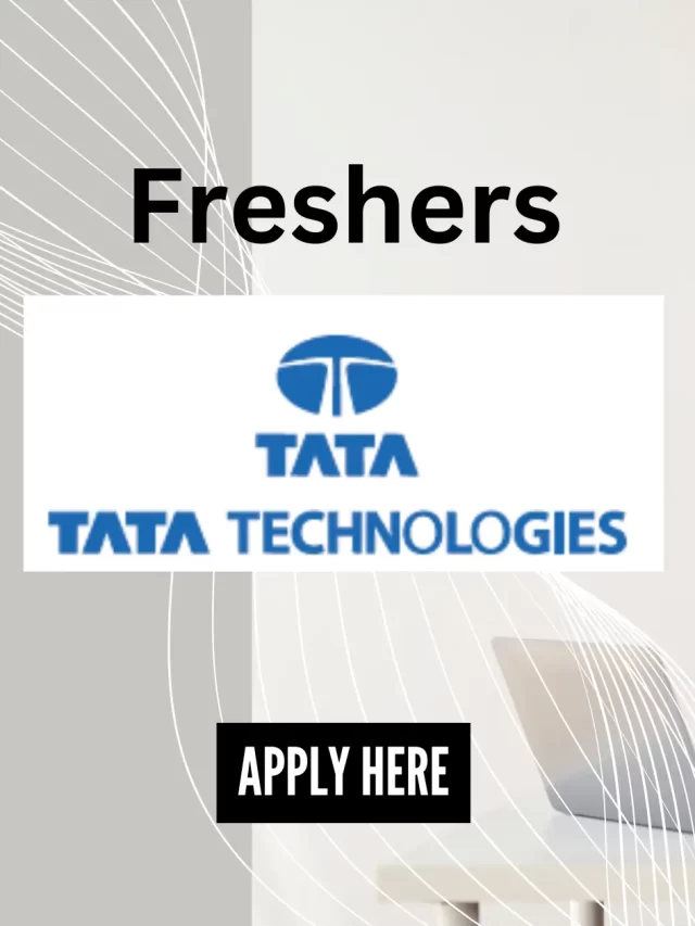 Mega Tata Technologies Jobs 2025 for Graduate Engineer